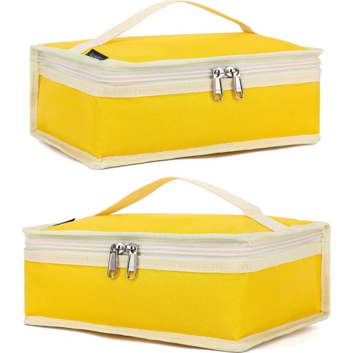 Bolsa Térmica FlowFly Amarillo 3L Aislante para Almuerzo