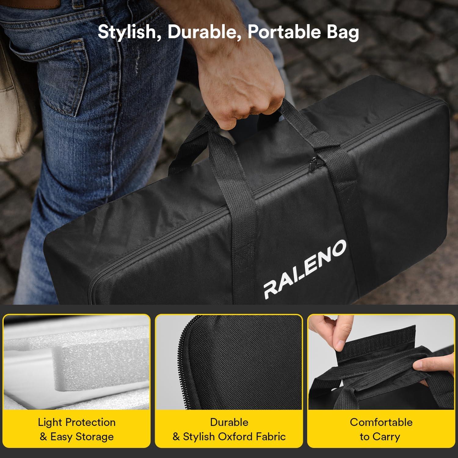 Kit de Iluminación LED RaLeno VL-S192K con Soportes 75"