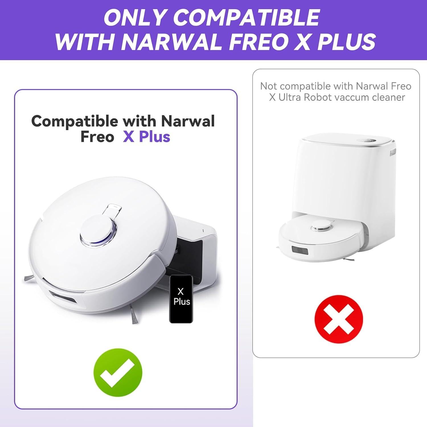 Accesorios de Reemplazo SavStor para Aspiradora Narwal Freo X Plus - 17 Pcs