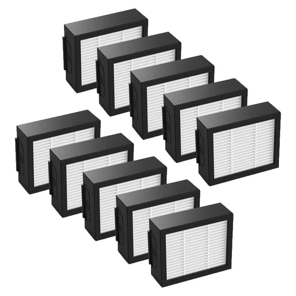 Paquete de 10 Filtros HEPA Reemplazo iRobot Roomba i3 i4 i6 i7 i8