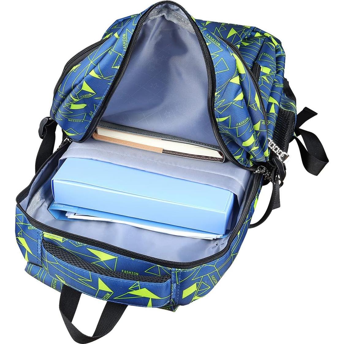 Mochila Rodante Escolar Trolley 6 Ruedas 89.92 cm Amarilla