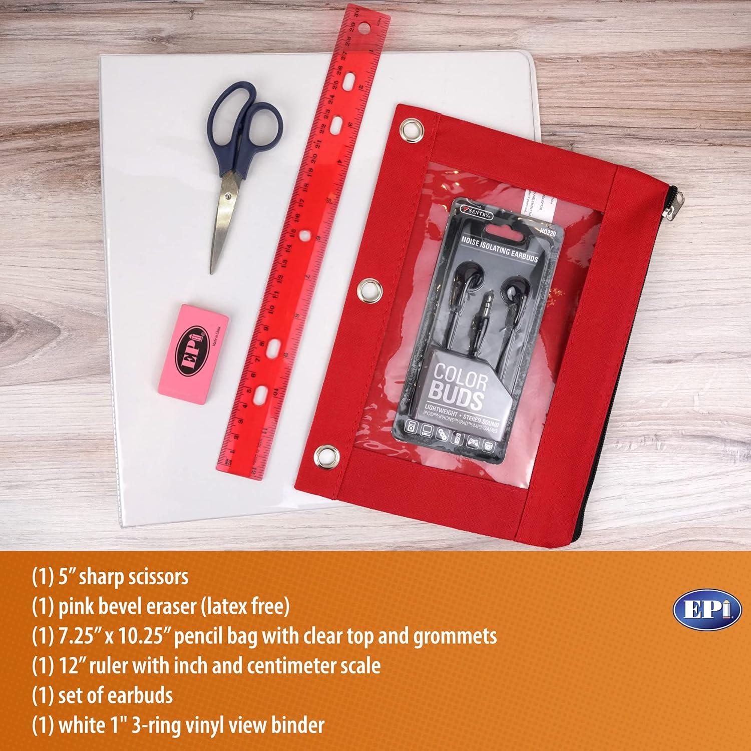 Kit de Suministros Escolares EPI 4to y 5to Grado