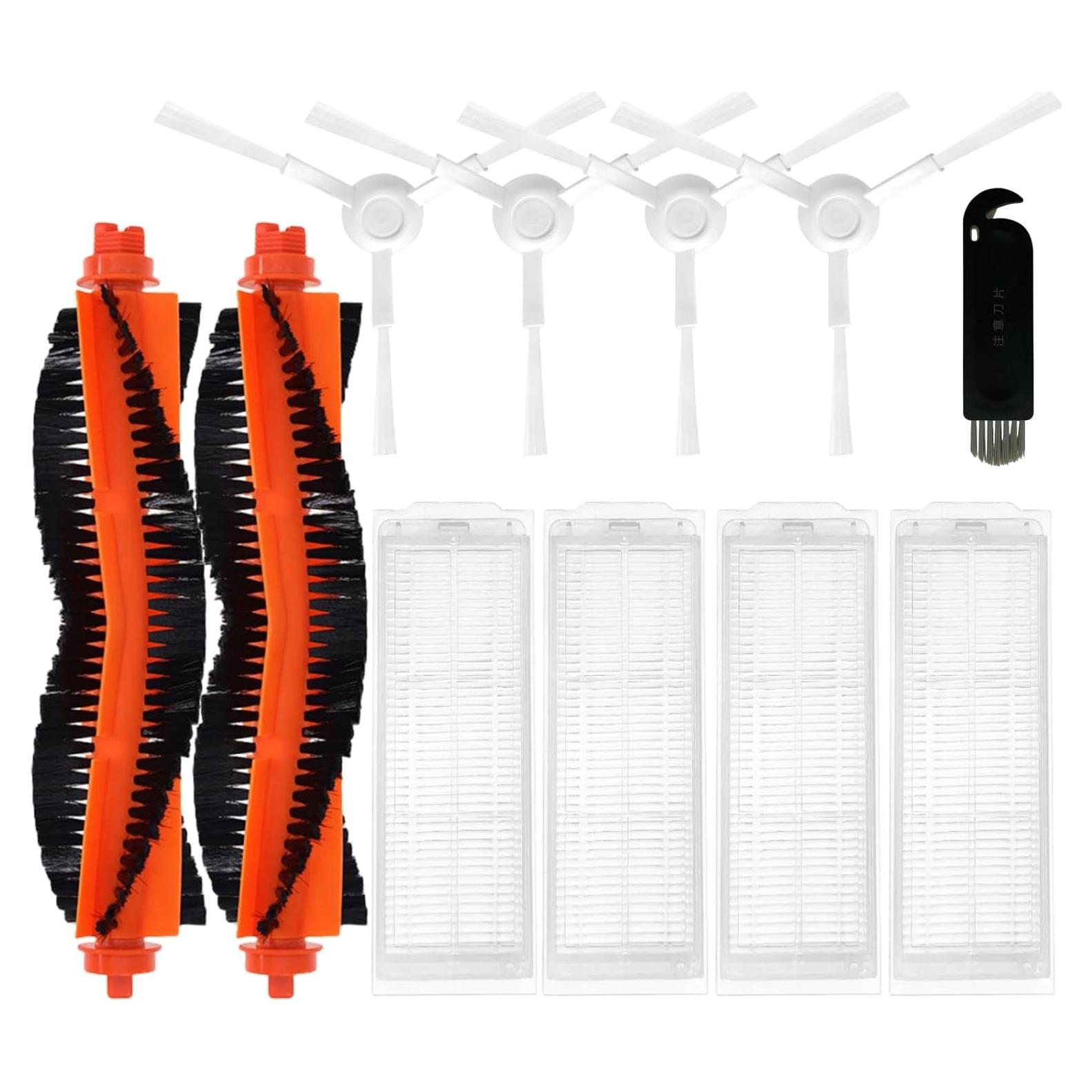 Kit de Repuesto para Aspiradora Xiaomi Mop 2S/P/Pro - 2 Cepillos, 4 Filtros