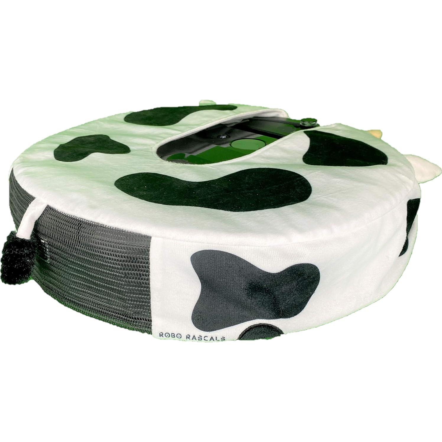 Cubierta Chester la Vaca para Aspiradoras Robóticas iRobot y Shark