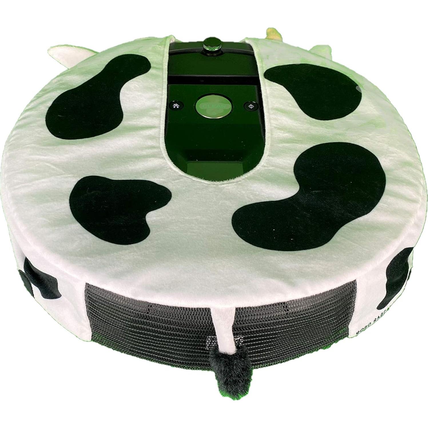 Cubierta Chester la Vaca para Aspiradoras Robóticas iRobot y Shark