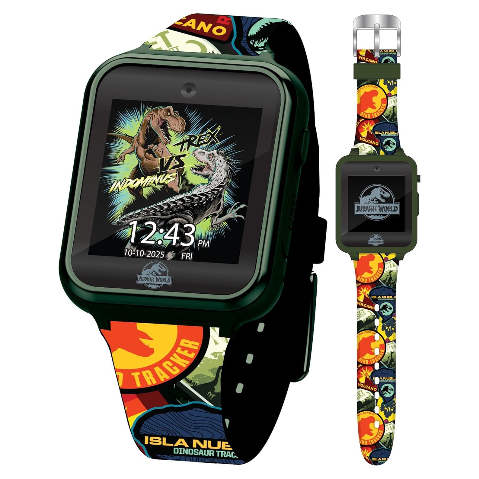 Reloj Inteligente Jurassic World para Niños con Cámara y Juegos