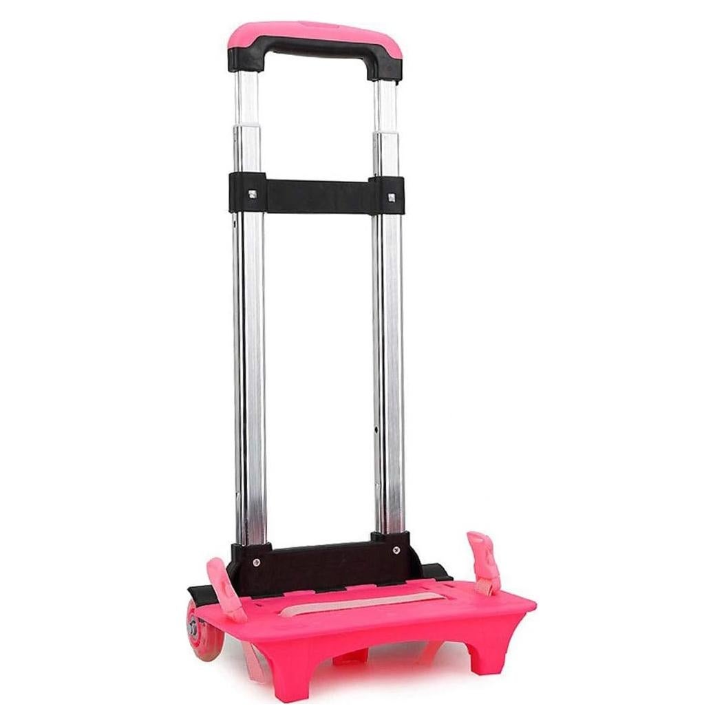 Carro de Mano VILINKOU Plegable Rosa 22.5 kg 6 Ruedas