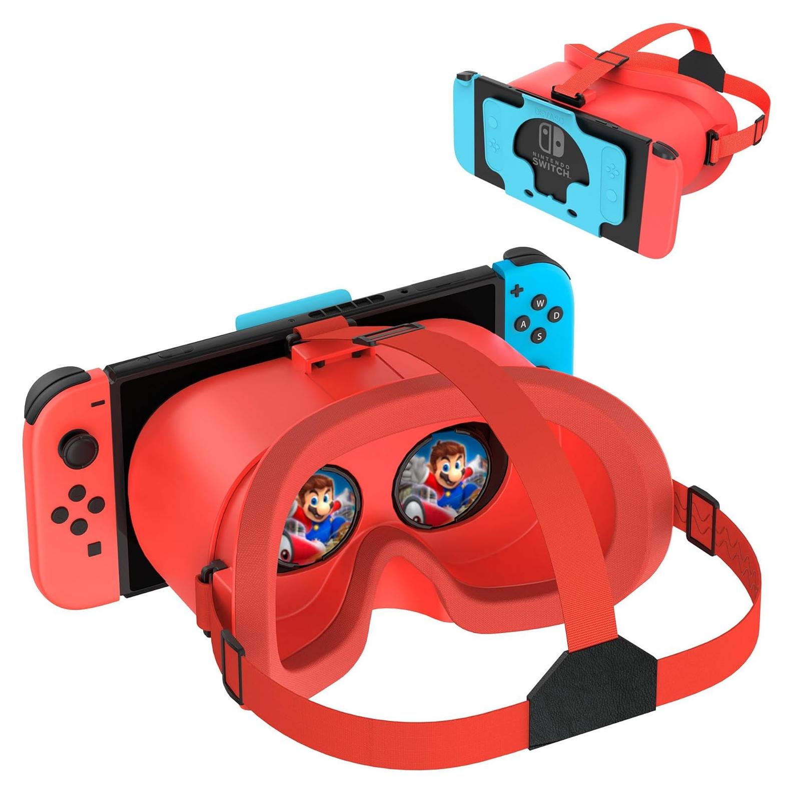 Auriculares VR DEVASO para Nintendo Switch y OLED, Lentes HD