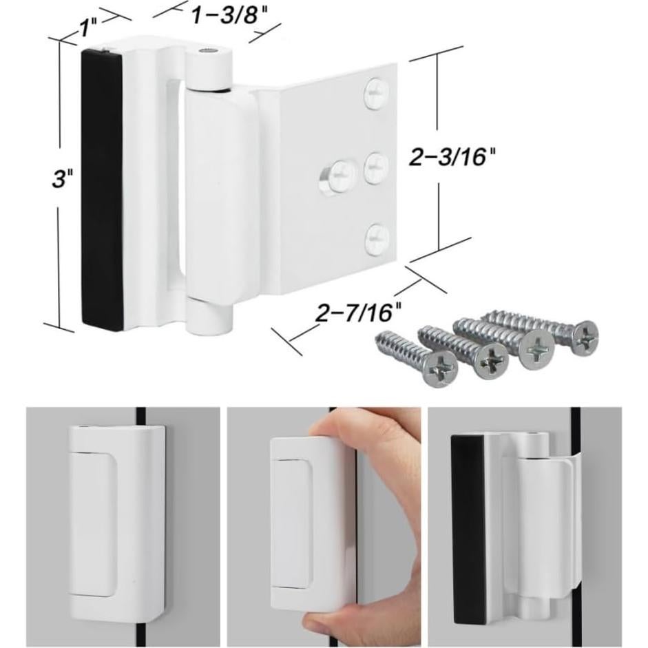 Cerradura de Refuerzo SUCOLE DDLCW12 para Puerta - Seguridad Extra