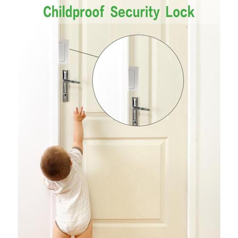 Cerradura de Refuerzo SUCOLE DDLCW12 para Puerta - Seguridad Extra