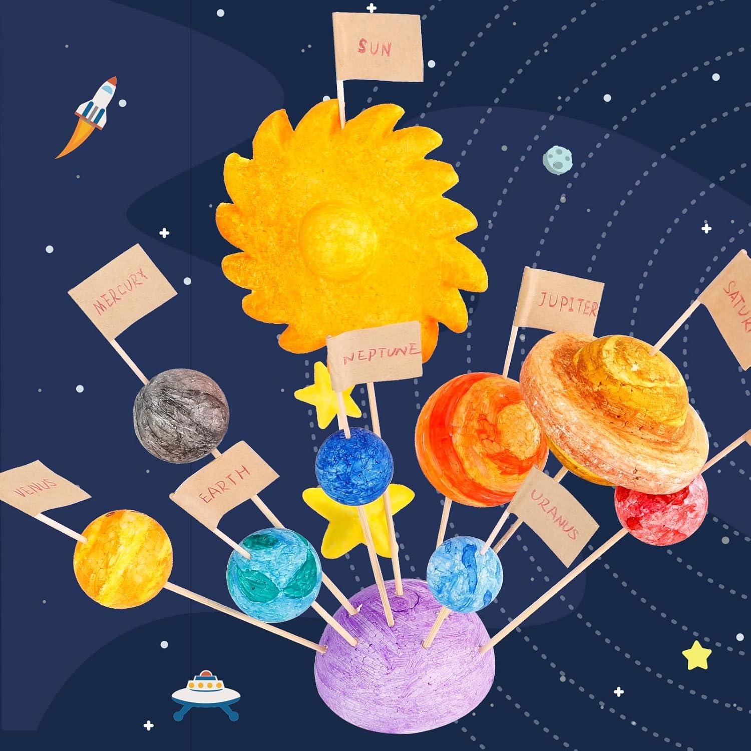 Kit de Bolas de Espuma del Sistema Solar Pllieay 63 Piezas