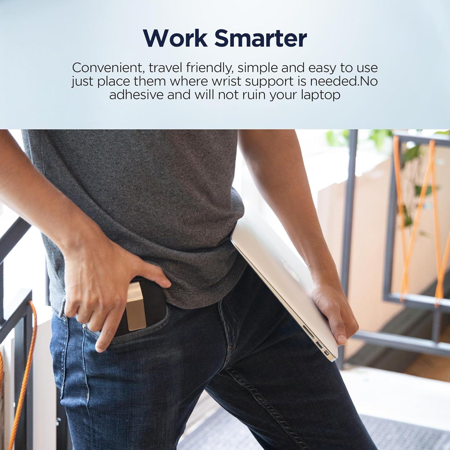 WavePads PostureUp - Soportes Ergonómicos para Muñeca - 2 Pzs