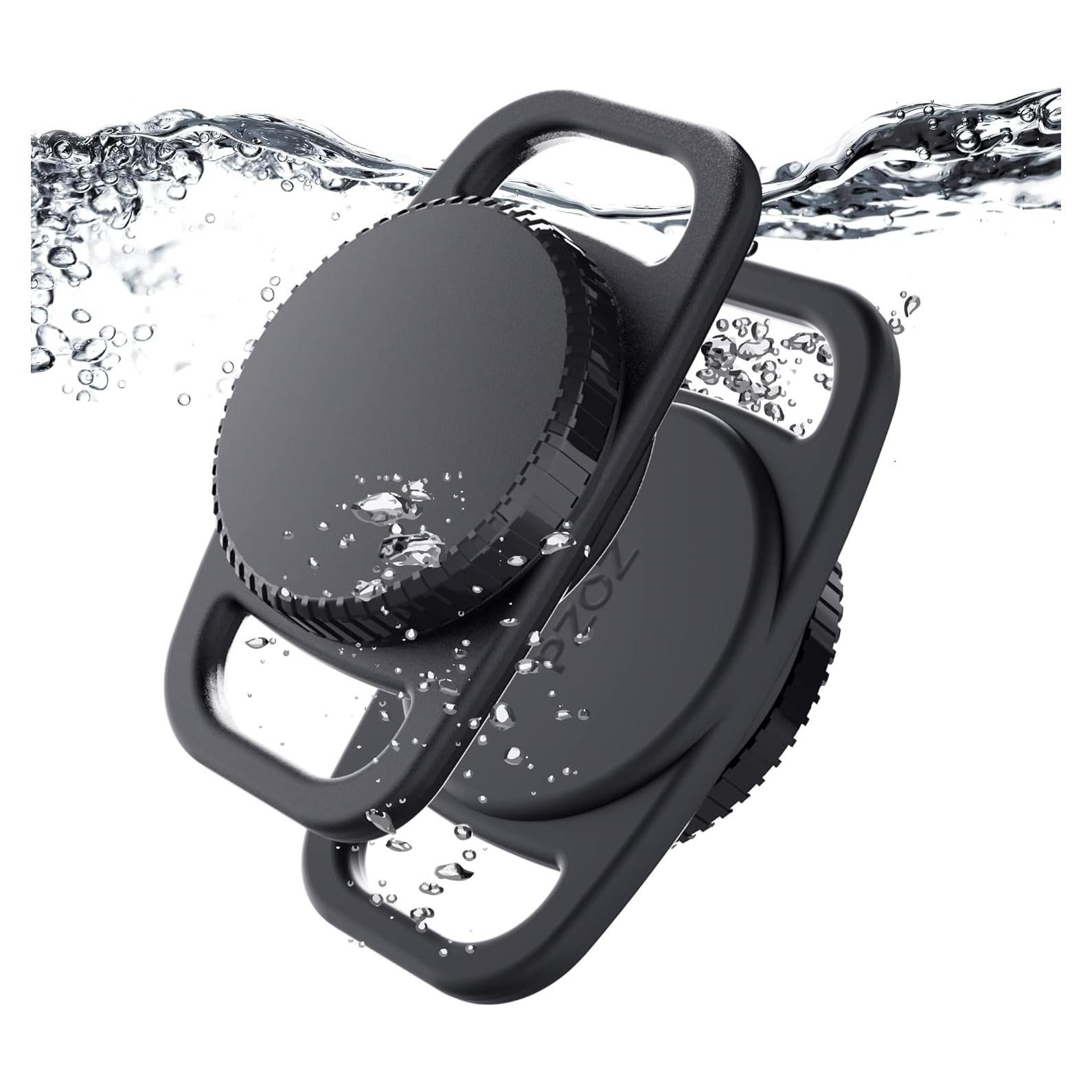 Soporte Impermeable PZOZ para Collar de Perro AirTag - 2 Unidades