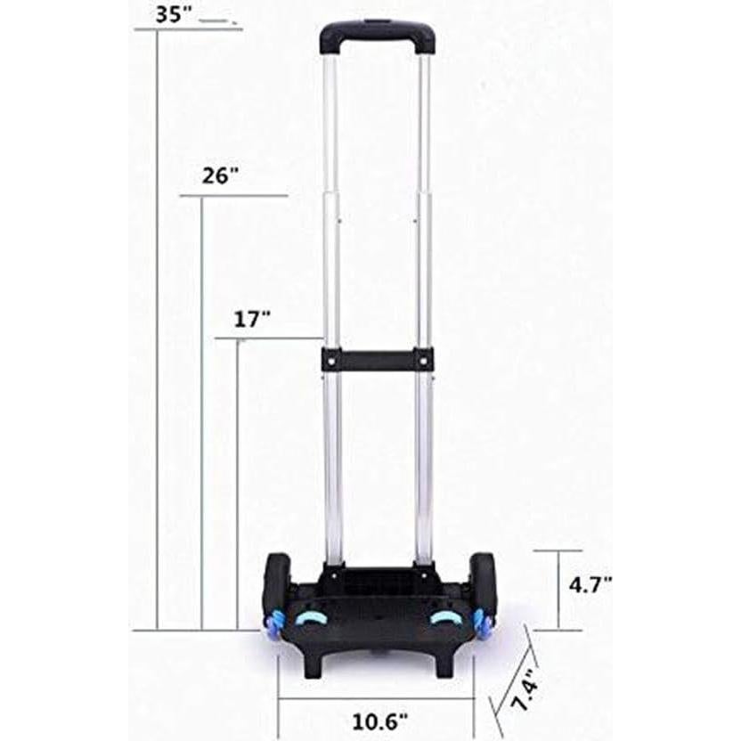 Carro de Mano YUB Plegable con Ruedas para Mochilas