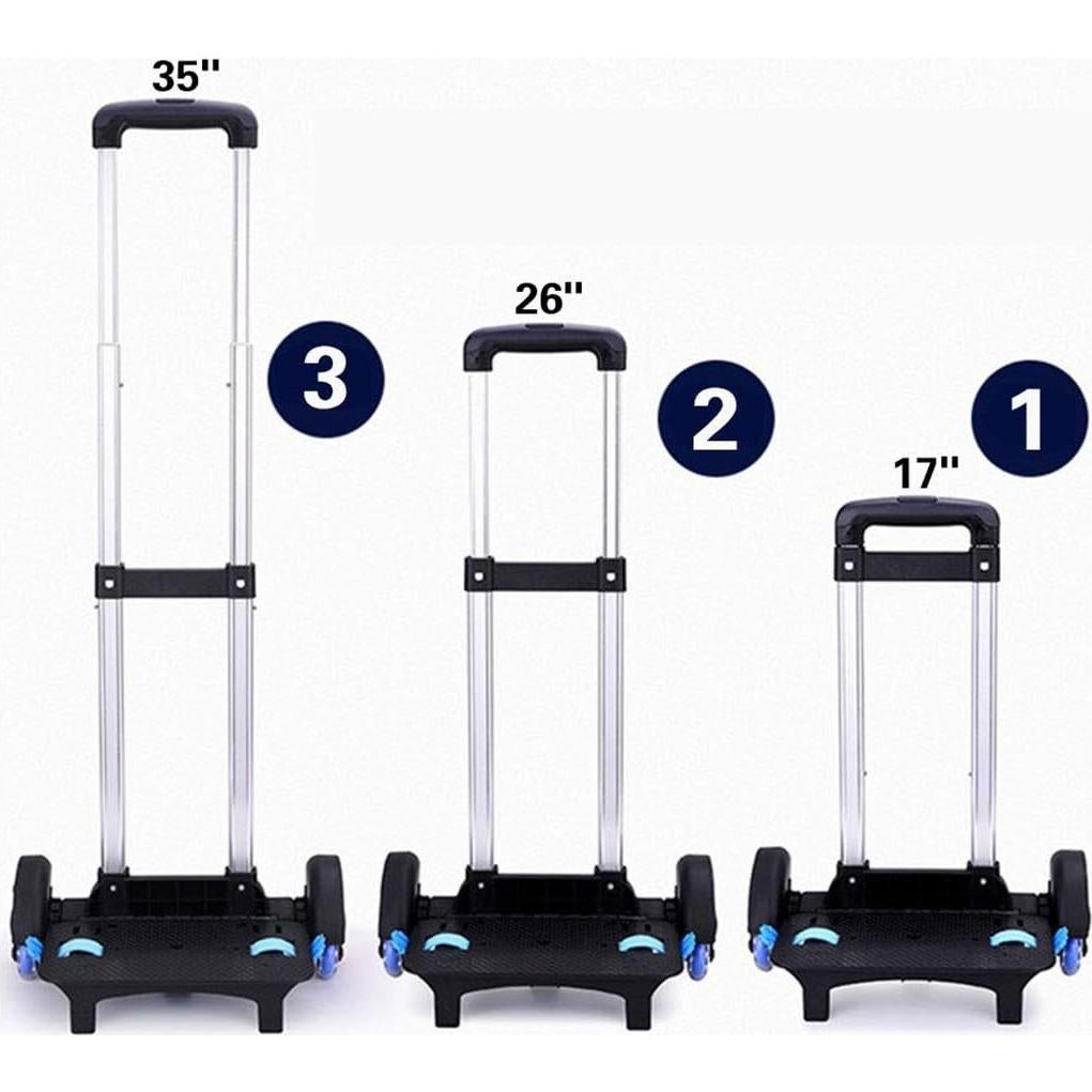 Carro de Mano YUB Plegable con Ruedas para Mochilas