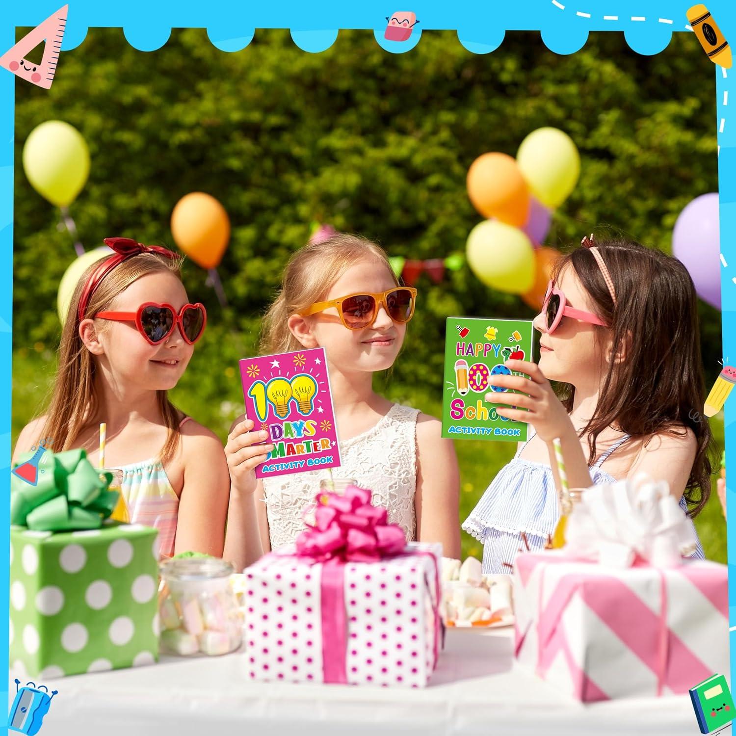 Libros de Actividades 100 Días de Escuela X1zuue - Set 24 Piezas