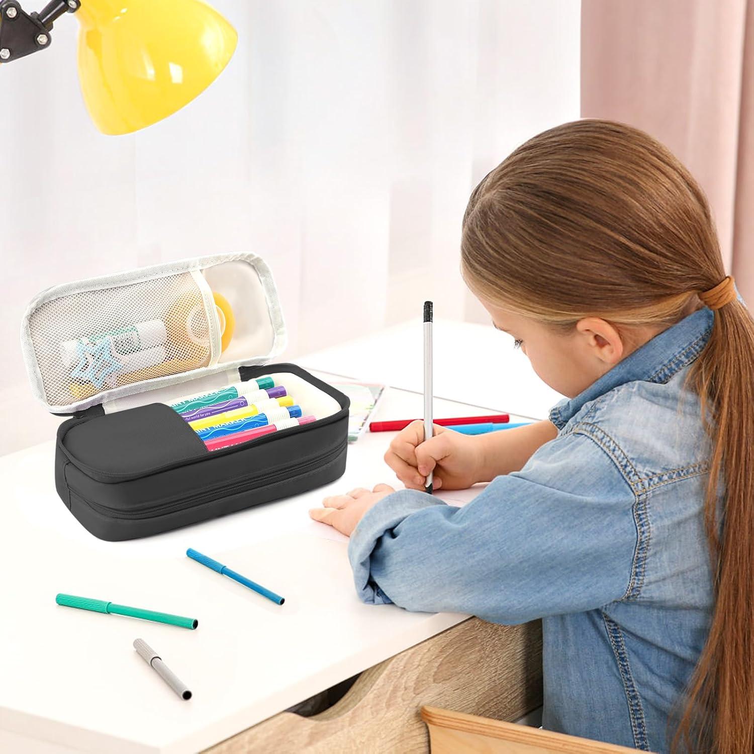 Estuche de Lápices DF-PC-001 Negro Gran Capacidad