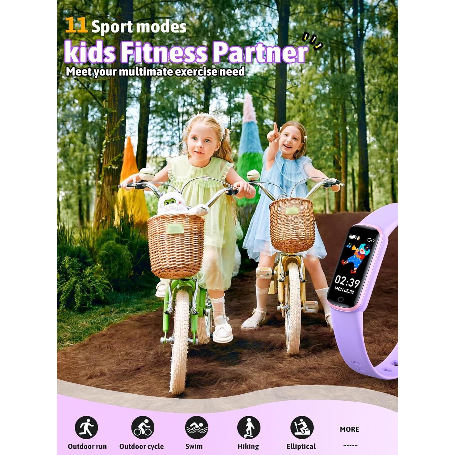 Rastreador de Fitness Shylad Y99PRO para Niños, IP68, 11 Modos