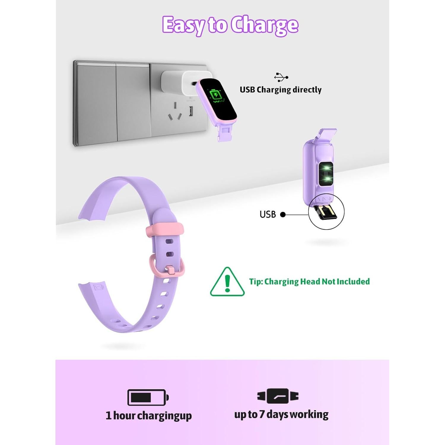 Rastreador de Fitness Shylad Y99PRO para Niños, IP68, 11 Modos