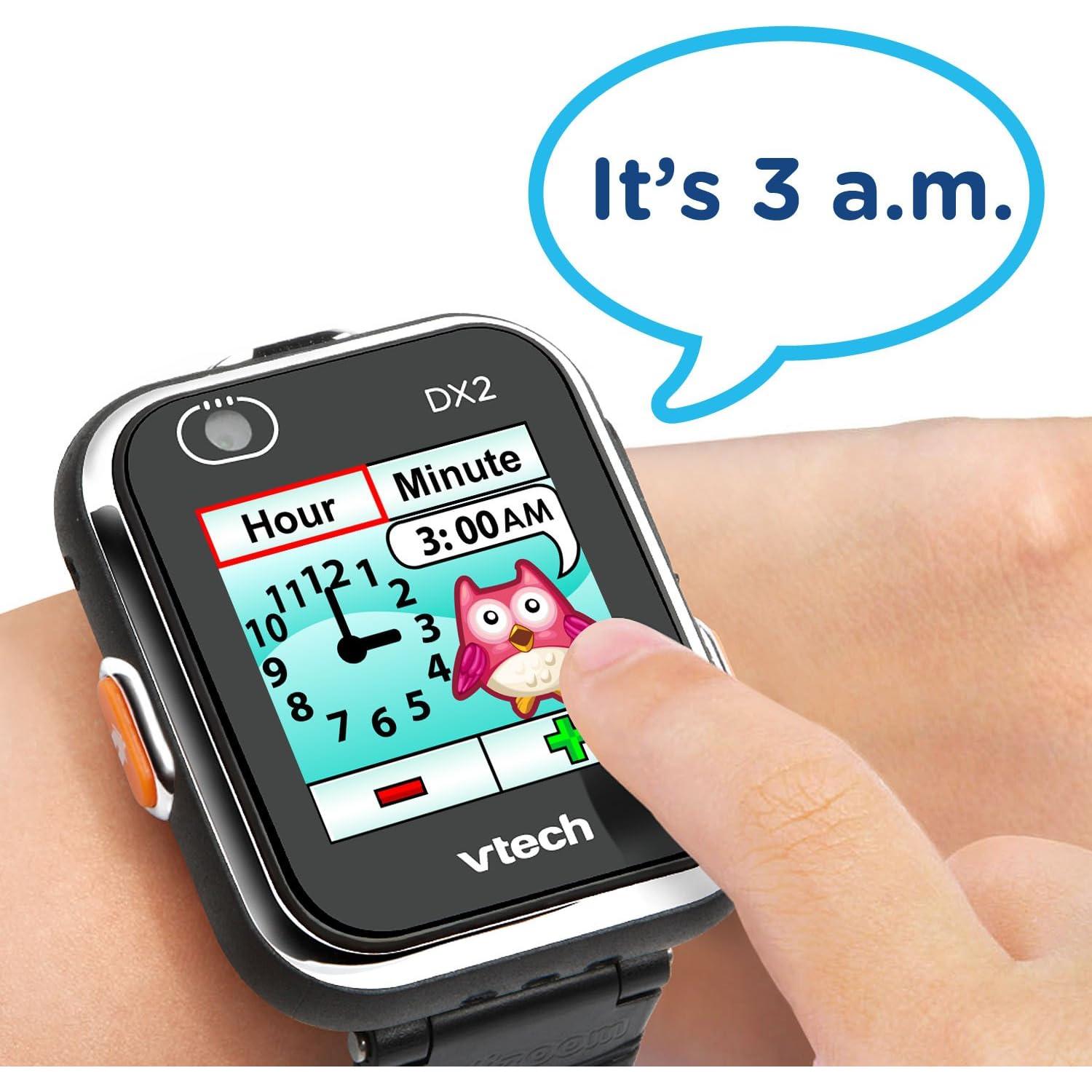 Reloj Inteligente VTech KidiZoom DX2 para Niños, Negro