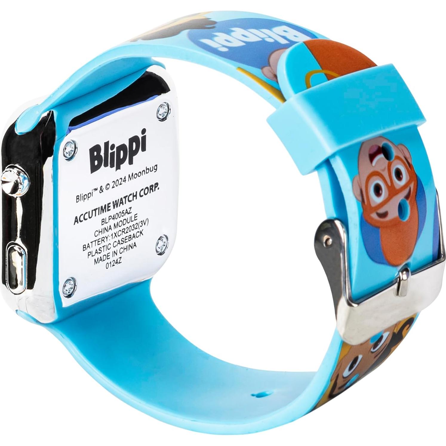 Reloj LED para Niños Blippi - Correa Azul Interactiva