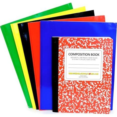 Caja de Suministros Escolares Esenciales - 91 Piezas