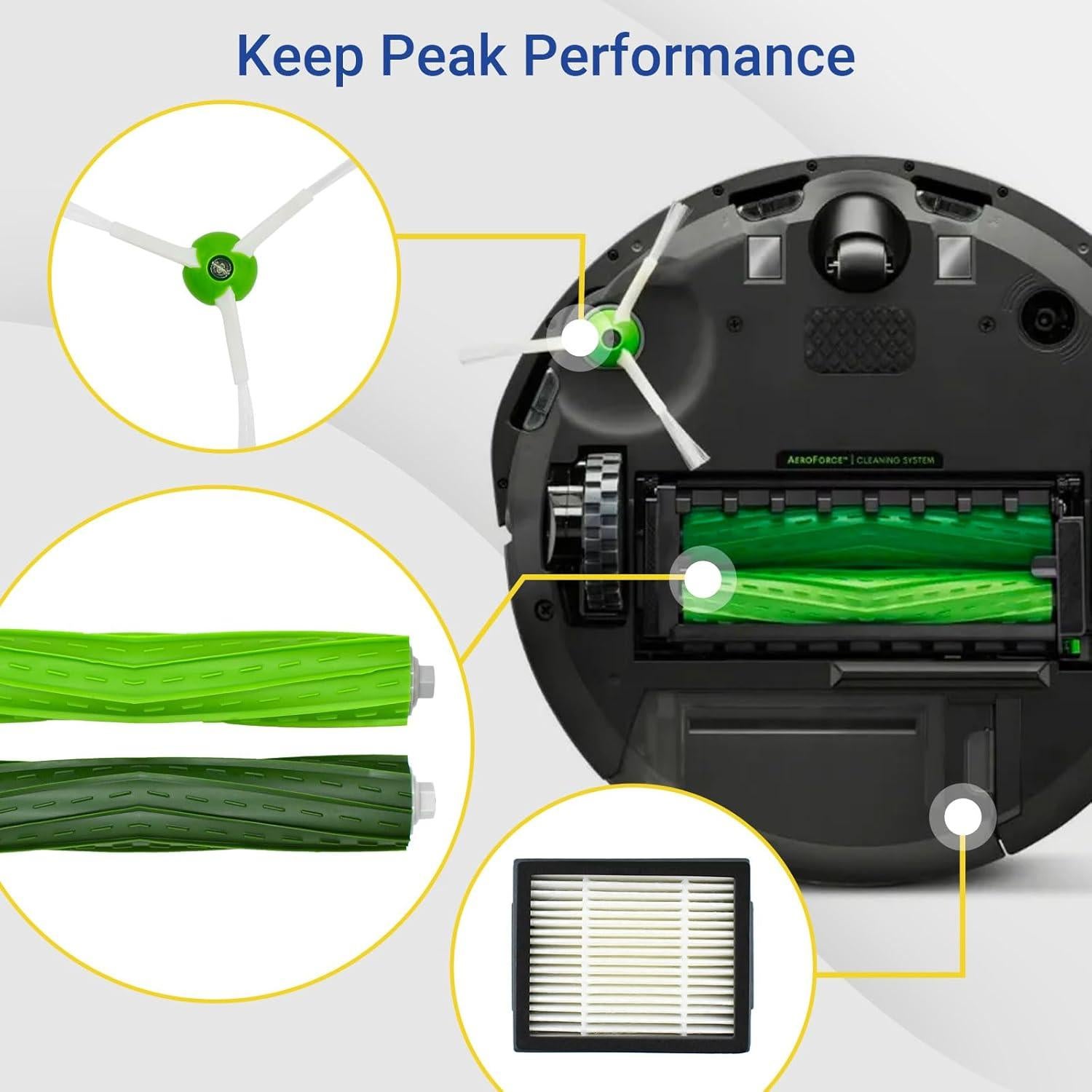 Kit de Accesorios para Aspiradora Robótica iRobot Roomba i1-i8