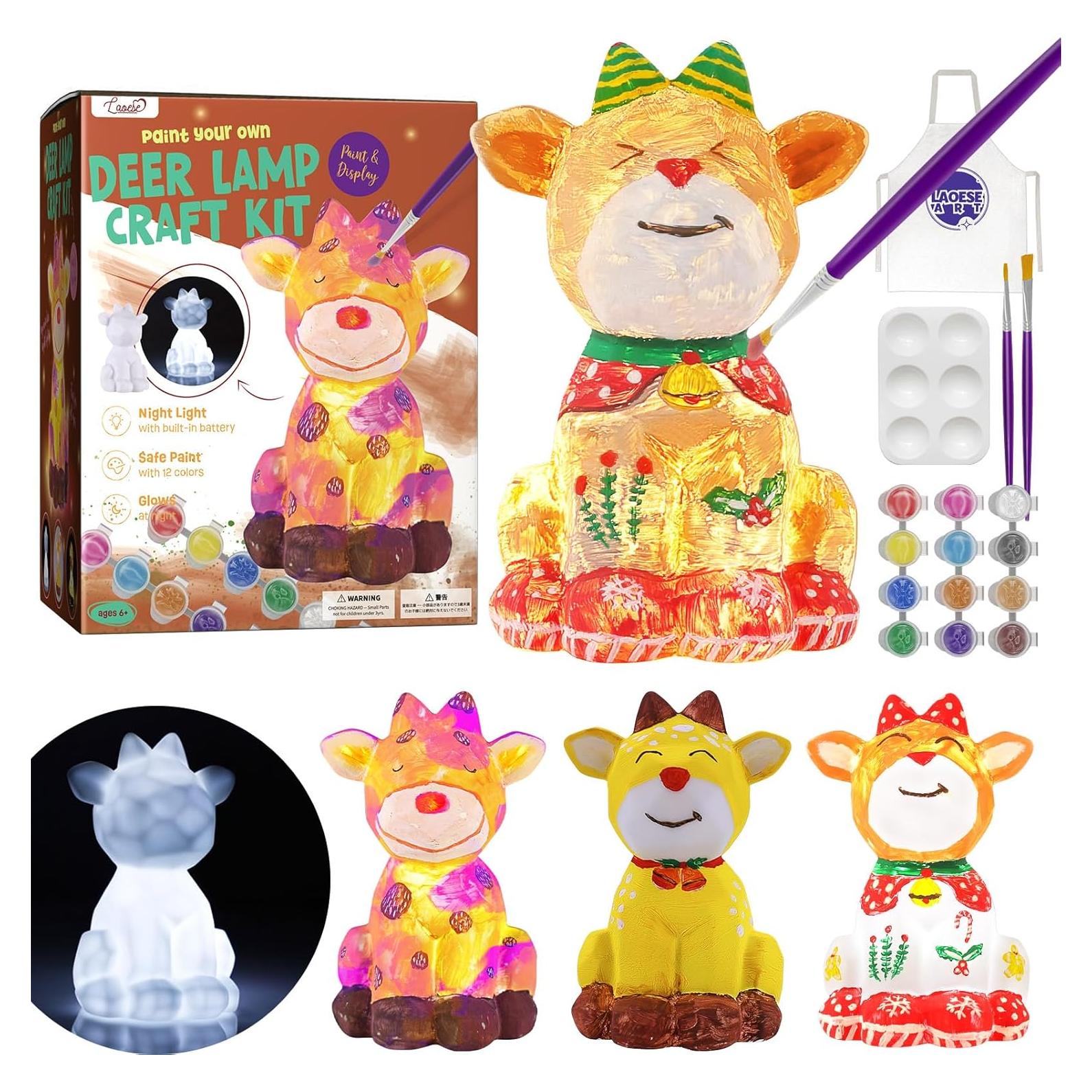 Kit de Pintura de Ciervo LAOESE para Niños 6-12 Años