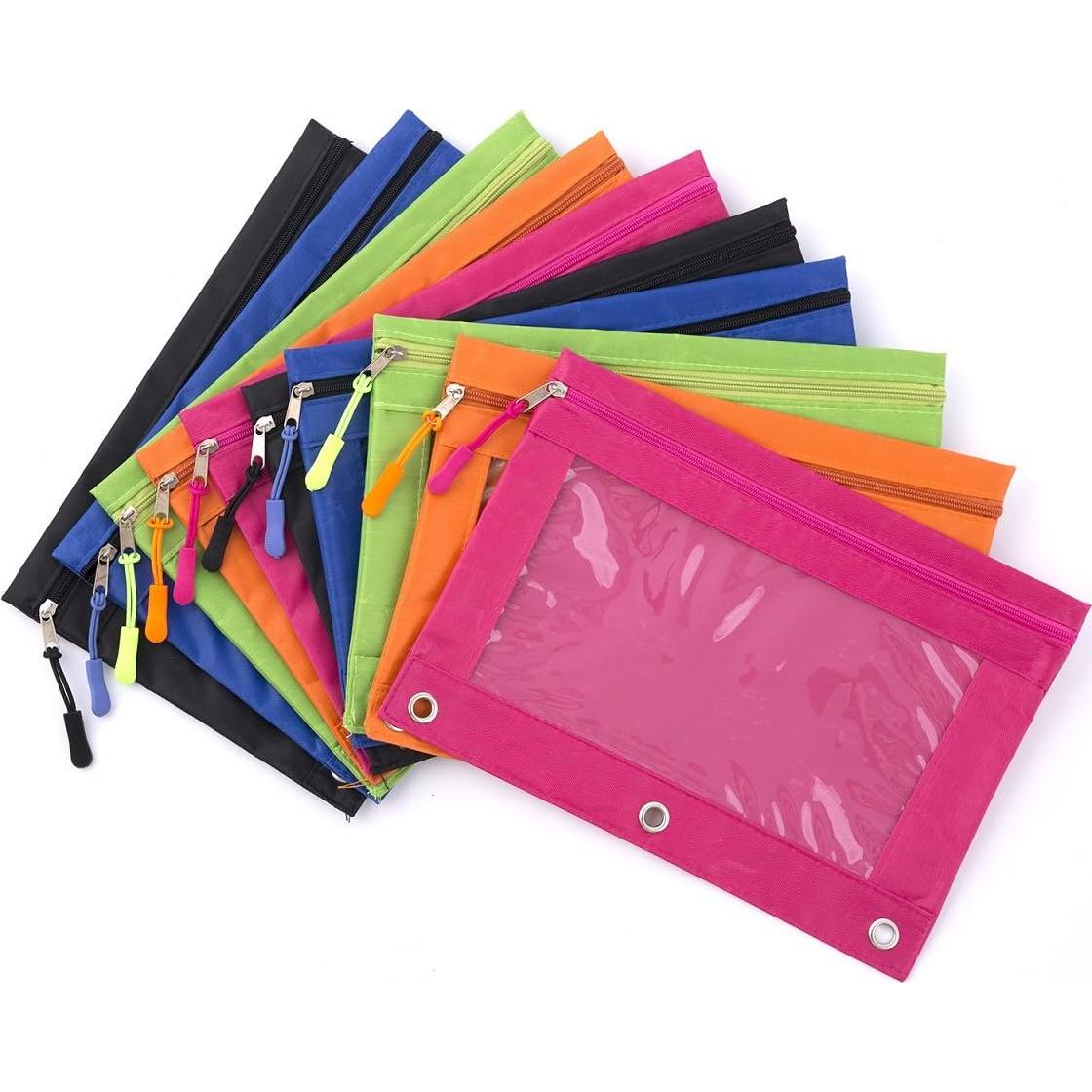 Bolsas de lápices DoDoMagxanadu 10 colores 25x18 cm