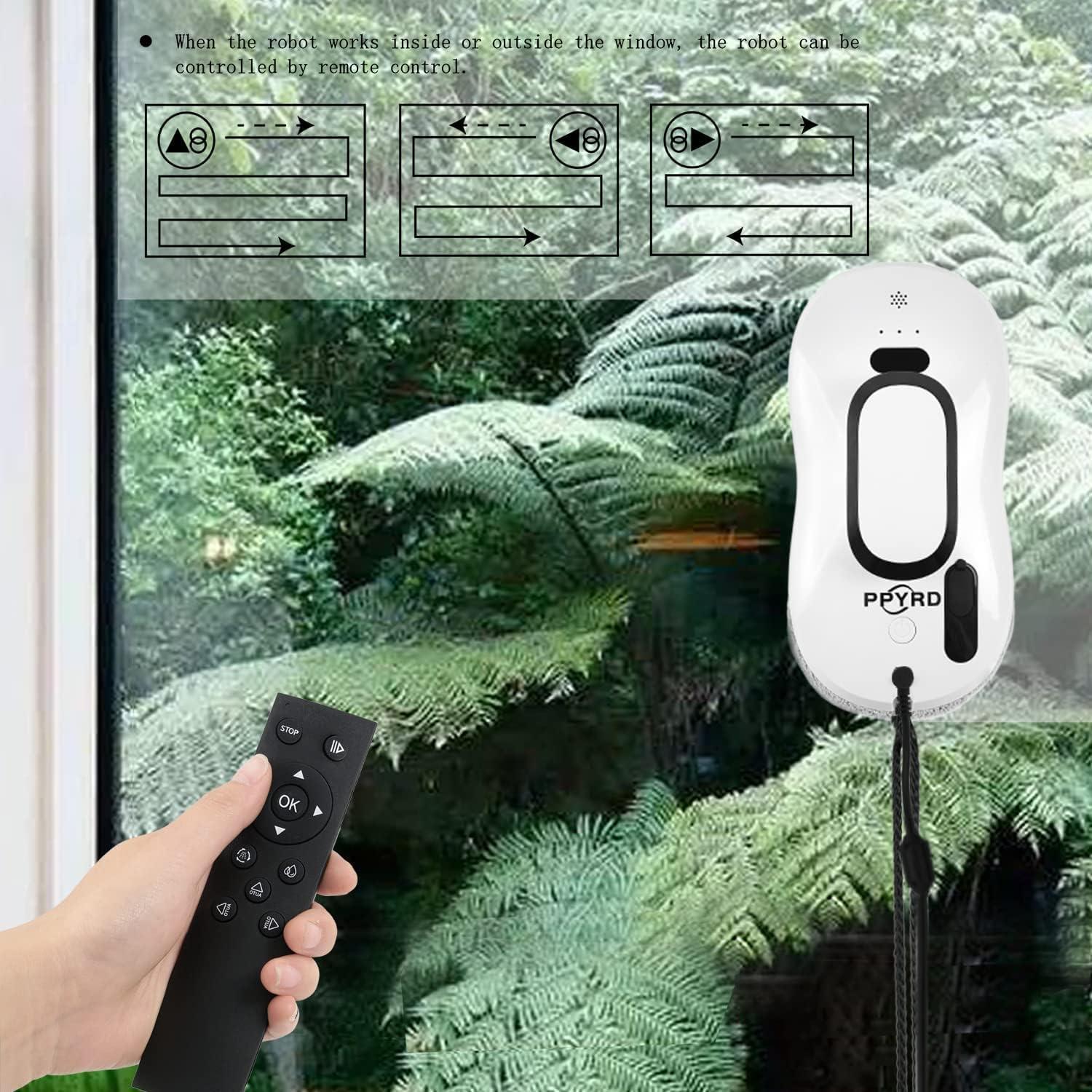 Robot Limpiador de Ventanas Genérico con Control Remoto y Agua