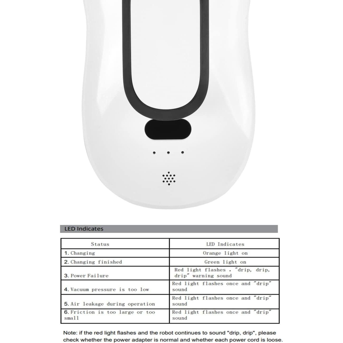 Robot Limpiador de Ventanas Genérico con Control Remoto y Agua