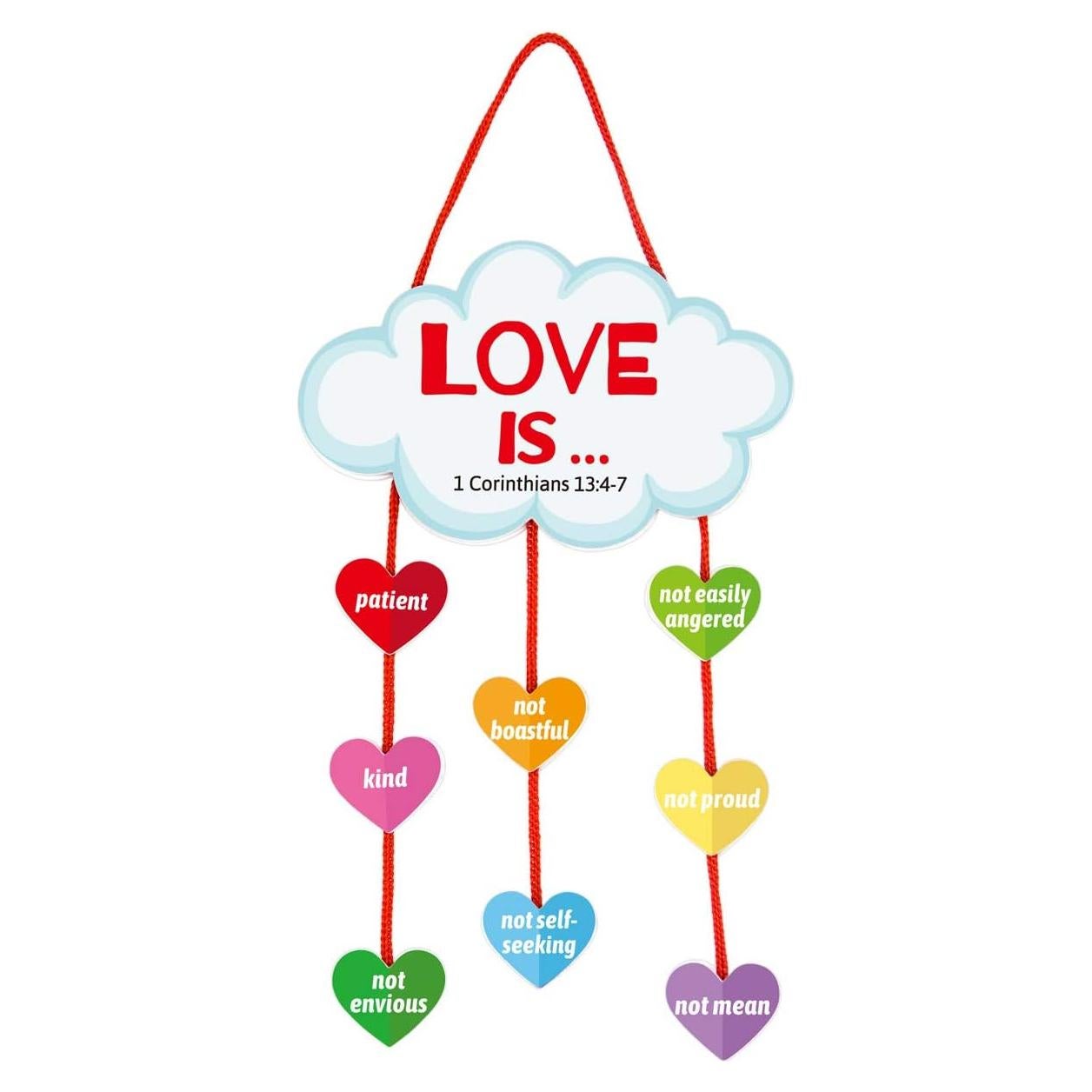 Kit de Manualidades Corazón Espuma Ceiba 12 Piezas