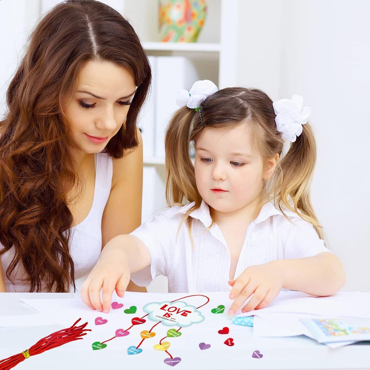 Kit de Manualidades Corazón Espuma Ceiba 12 Piezas