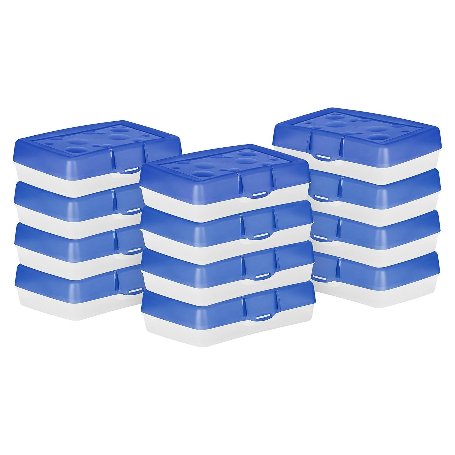 Estuche de Lápices Storex 12 Piezas Azul 21,3x14,3x6,4 cm