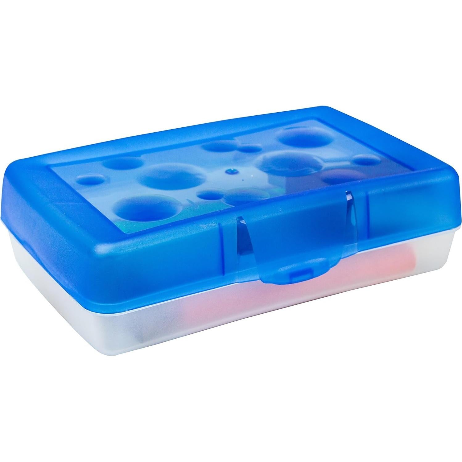 Estuche de Lápices Storex 12 Piezas Azul 21,3x14,3x6,4 cm