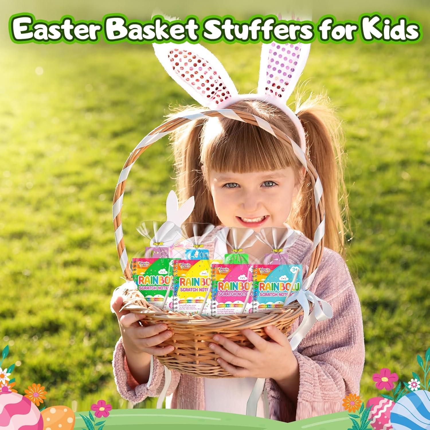 Cuadernos de Scratch Arcoíris Feredo Kids - 24 Piezas