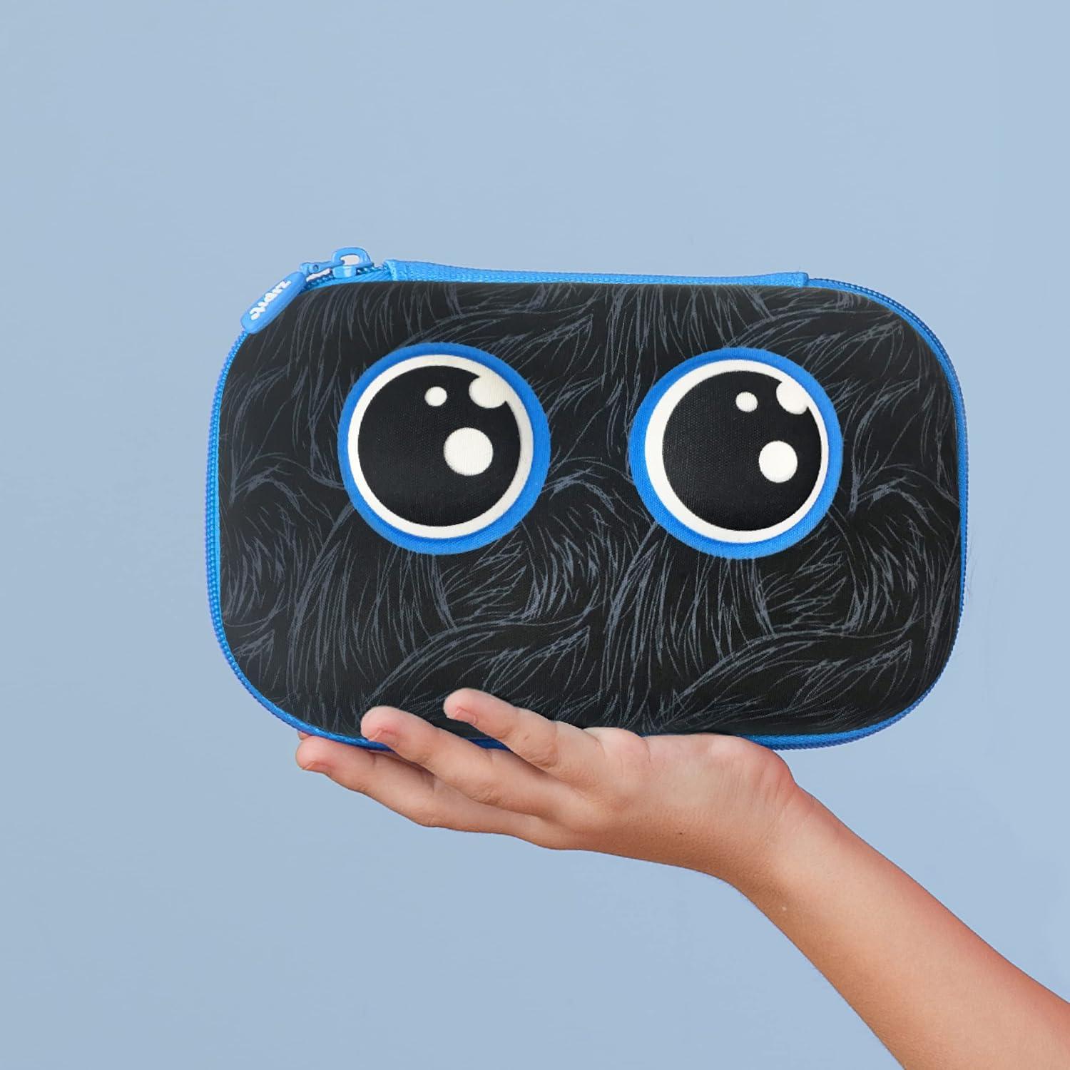 Estuche de Lápices ZIPIT Beast Negro 21x13cm Gran Capacidad