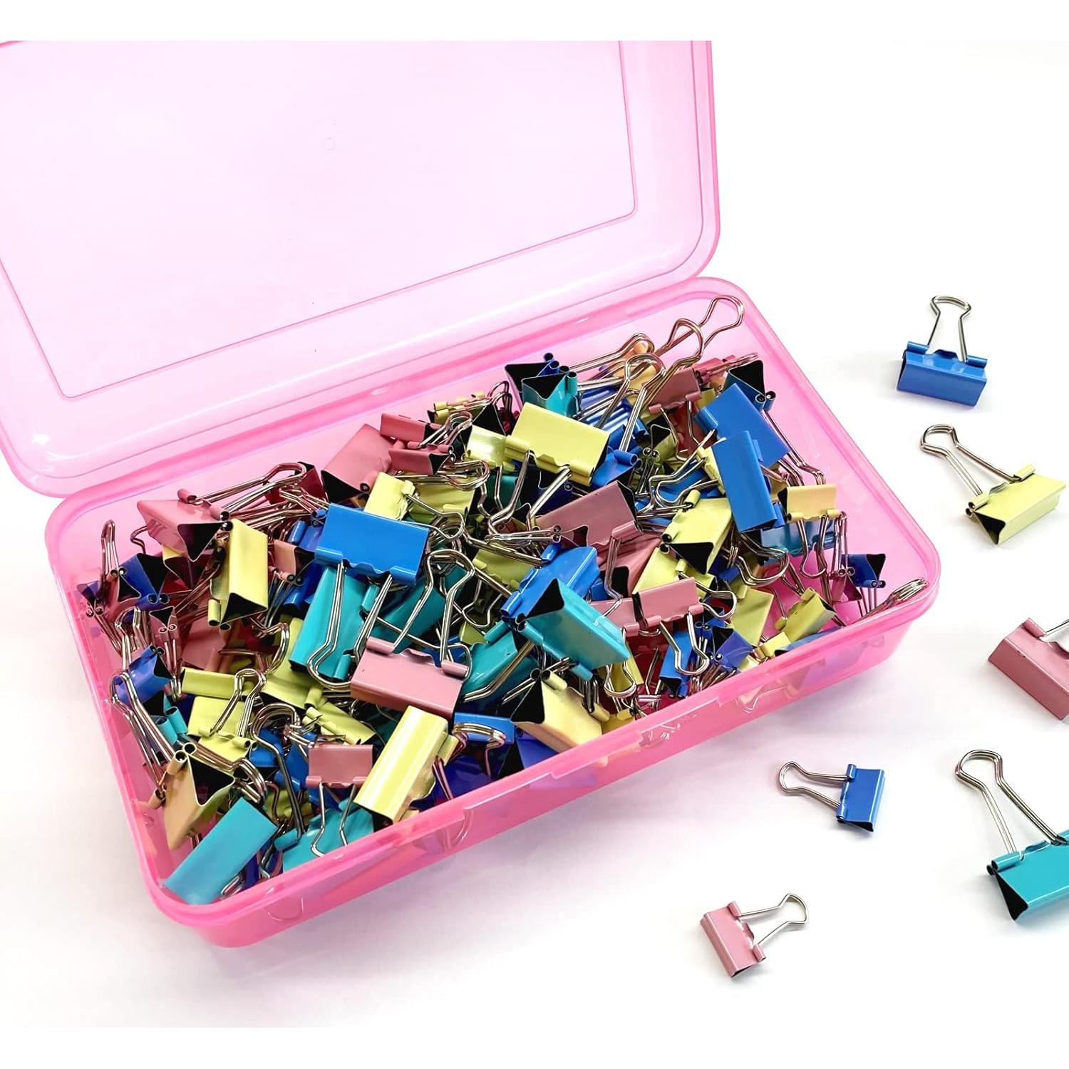 Caja de Lápices Ykimok Rosa Apilable 20.5x12x5.8cm