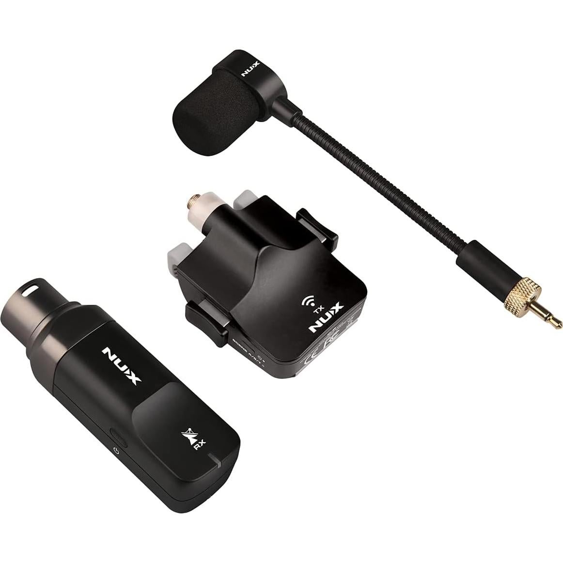 Sistema Inalámbrico NUX B-6 para Saxofón con Estuche