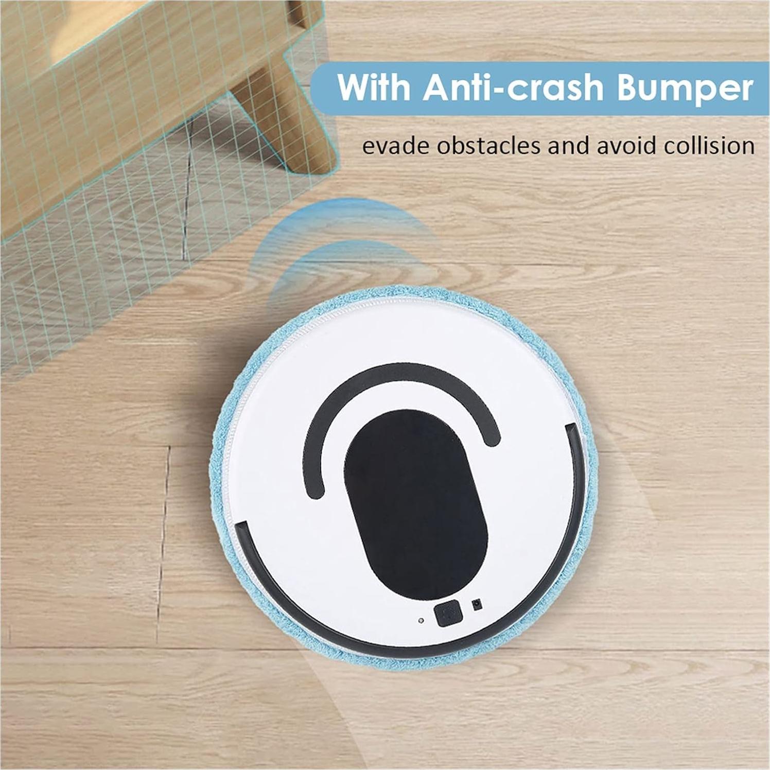 5V Robot Vacuum Cleaner Mopping Robot Automatic Mopper Powerful Low Noise USB Rechargeable Sweeping Sweeper 3 Cleaning Modes (Color : B) (B)