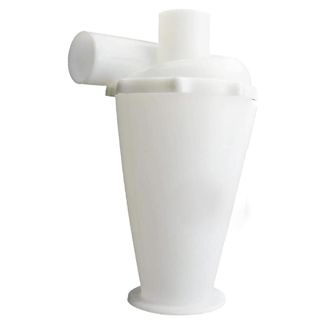 Robot Vacuum Cleaner Turbocharged Cyclone Industrial Dust Collector Hand Push Sweepers Home Cleaner Cleans Hard Floor to Carpet (Color : Black) (White)