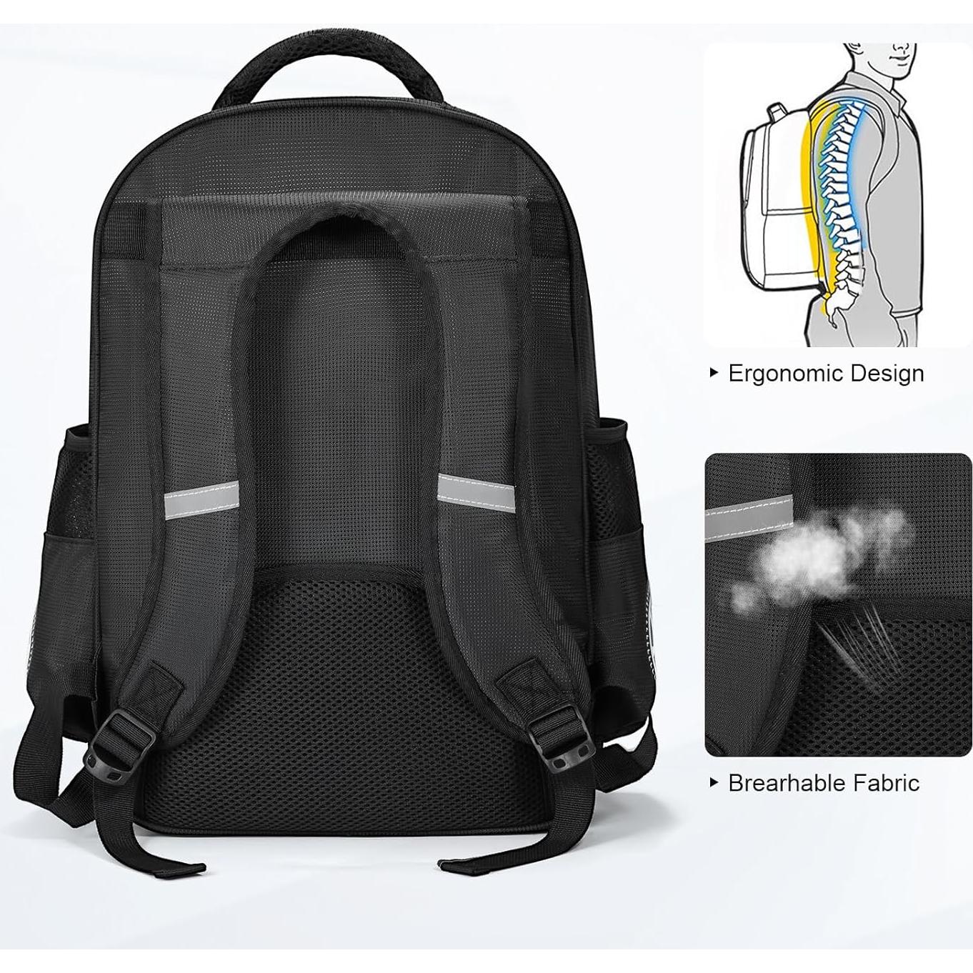 Mochila Dilunar para Niños 40x30x15 cm Amarilla