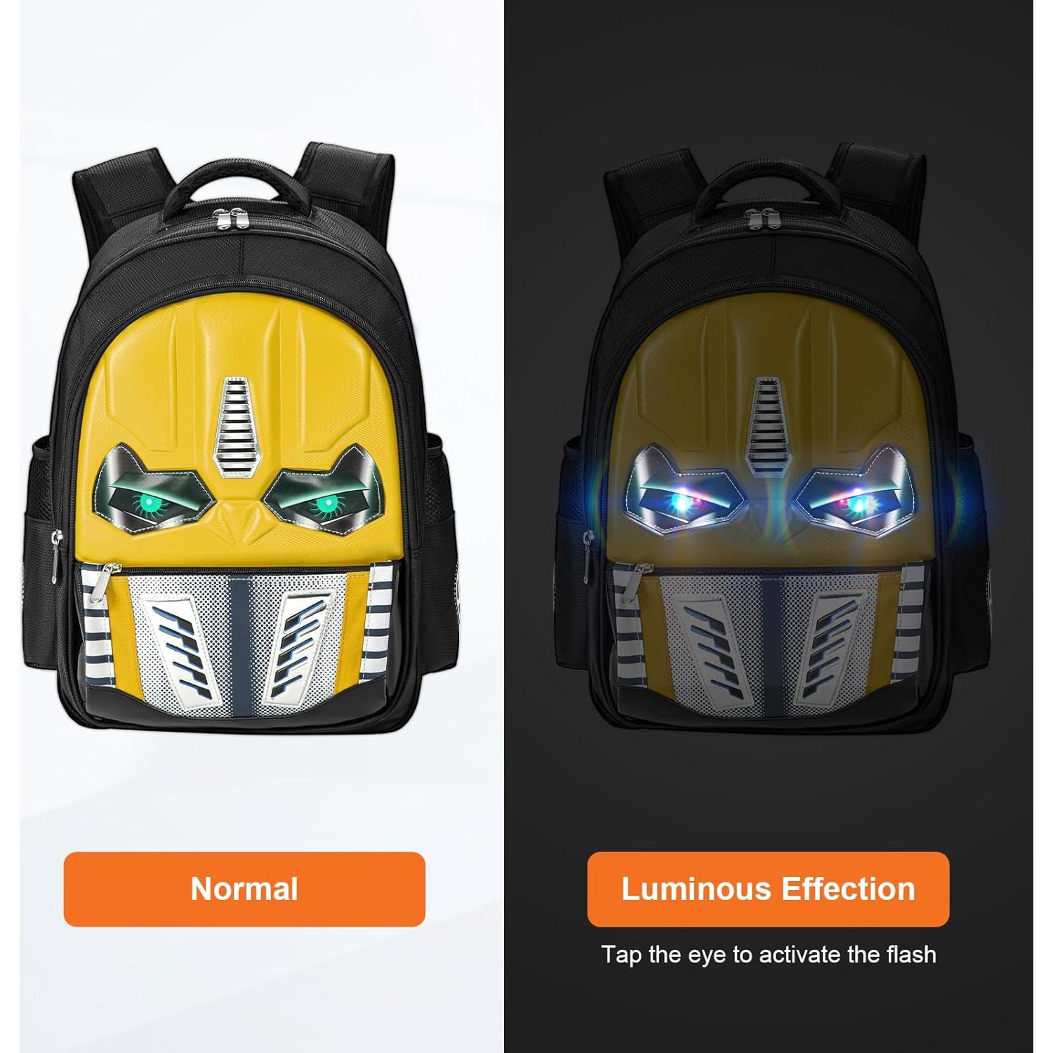 Mochila Dilunar para Niños 40x30x15 cm Amarilla