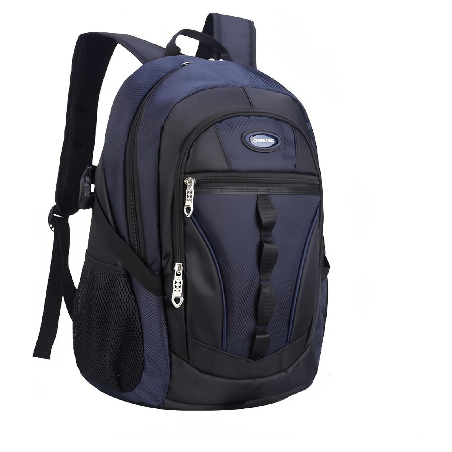 Mochila Escolar VIDOSCLA Azul Profundo 32x19x46cm 27.9L