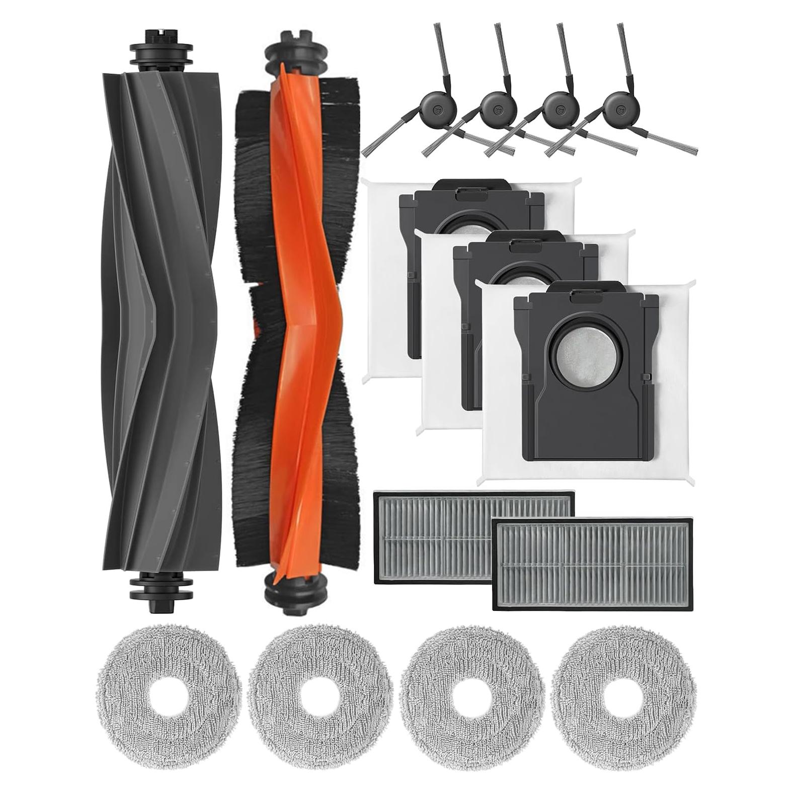 Kit de Repuestos para Aspiradora Robot Dreame X40 Ultra - Filtros HEPA y Cepillos