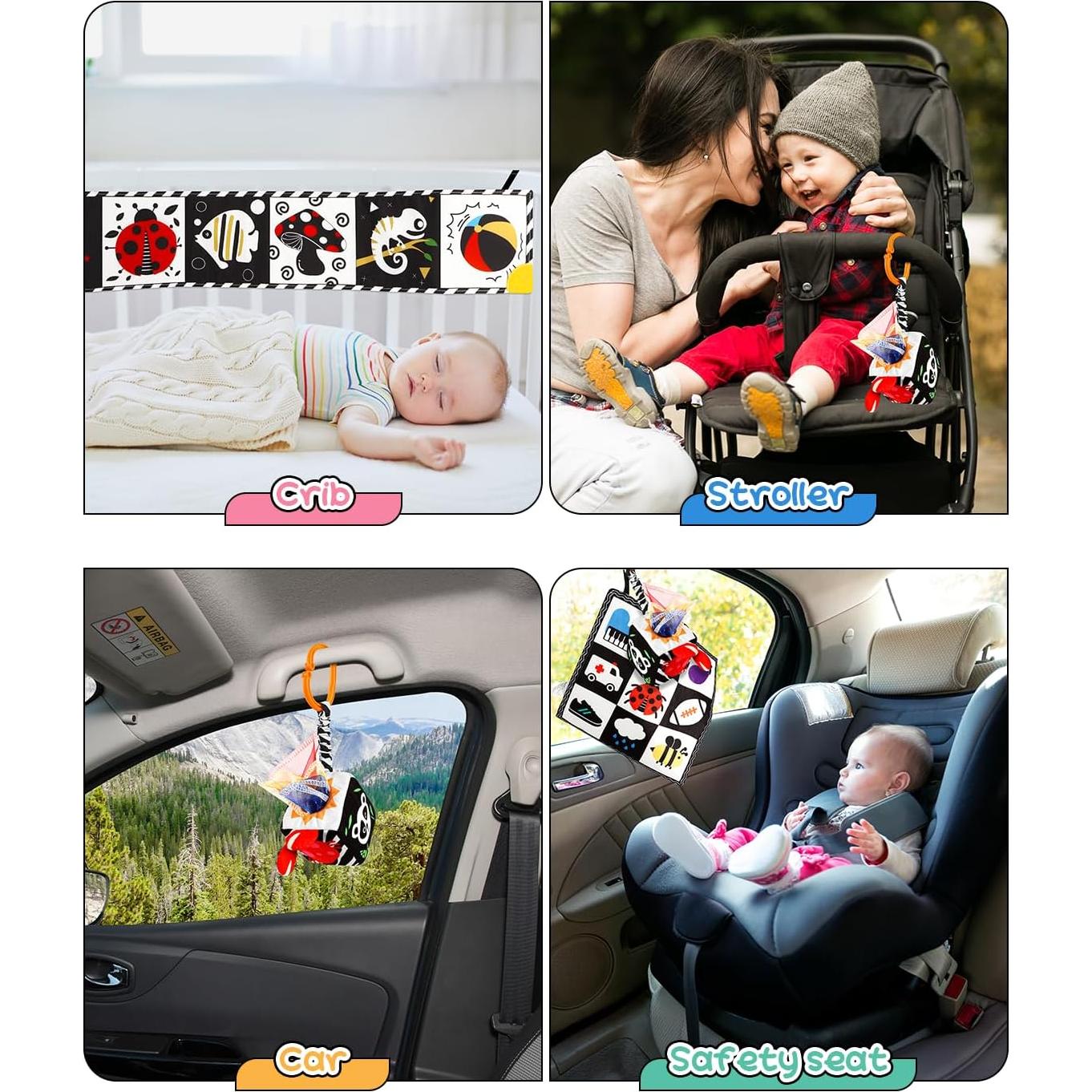 Set de 3 Juguetes Sensoriales Montessori Baoboli para Bebés