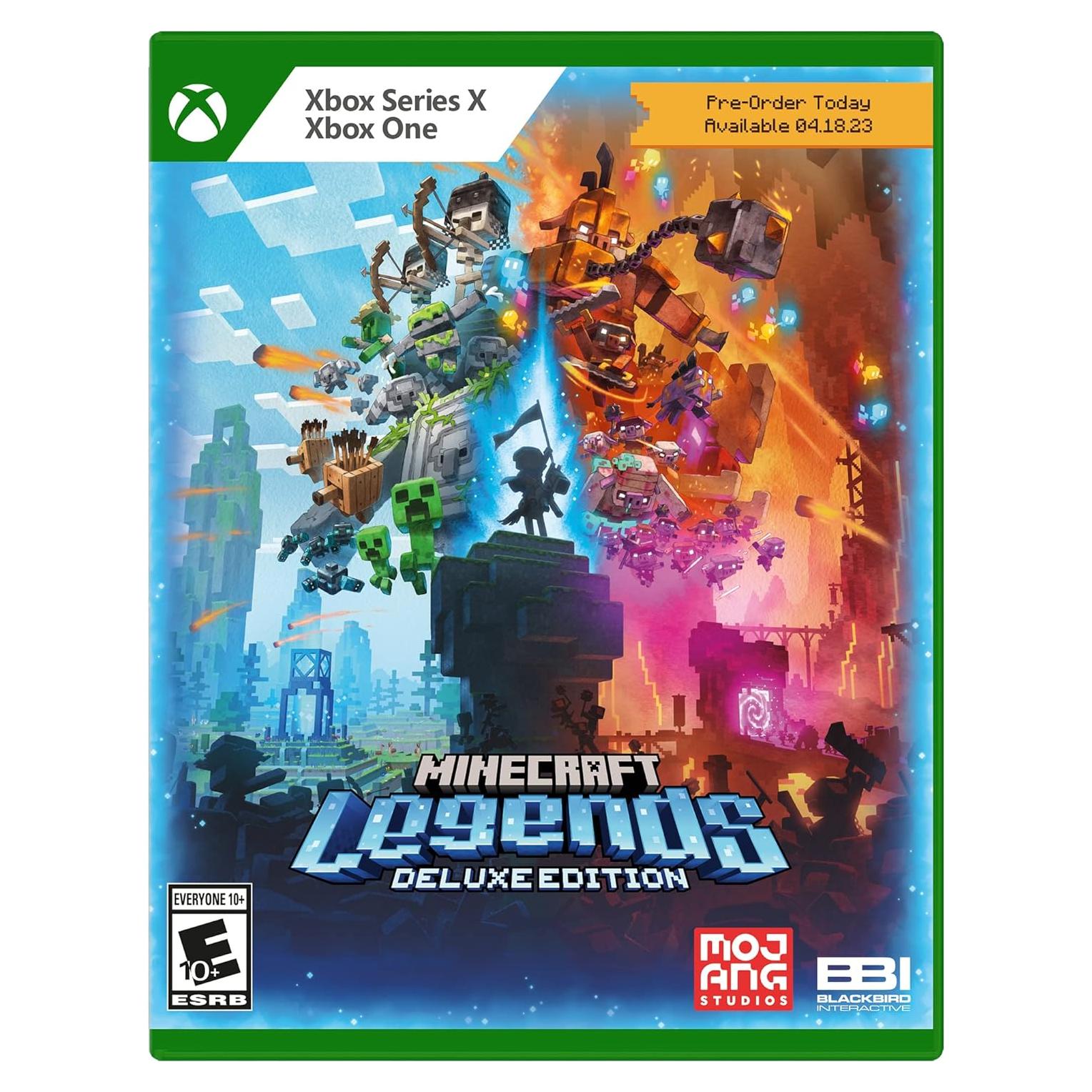 Minecraft Legends Edición Deluxe - Xbox Series X y One