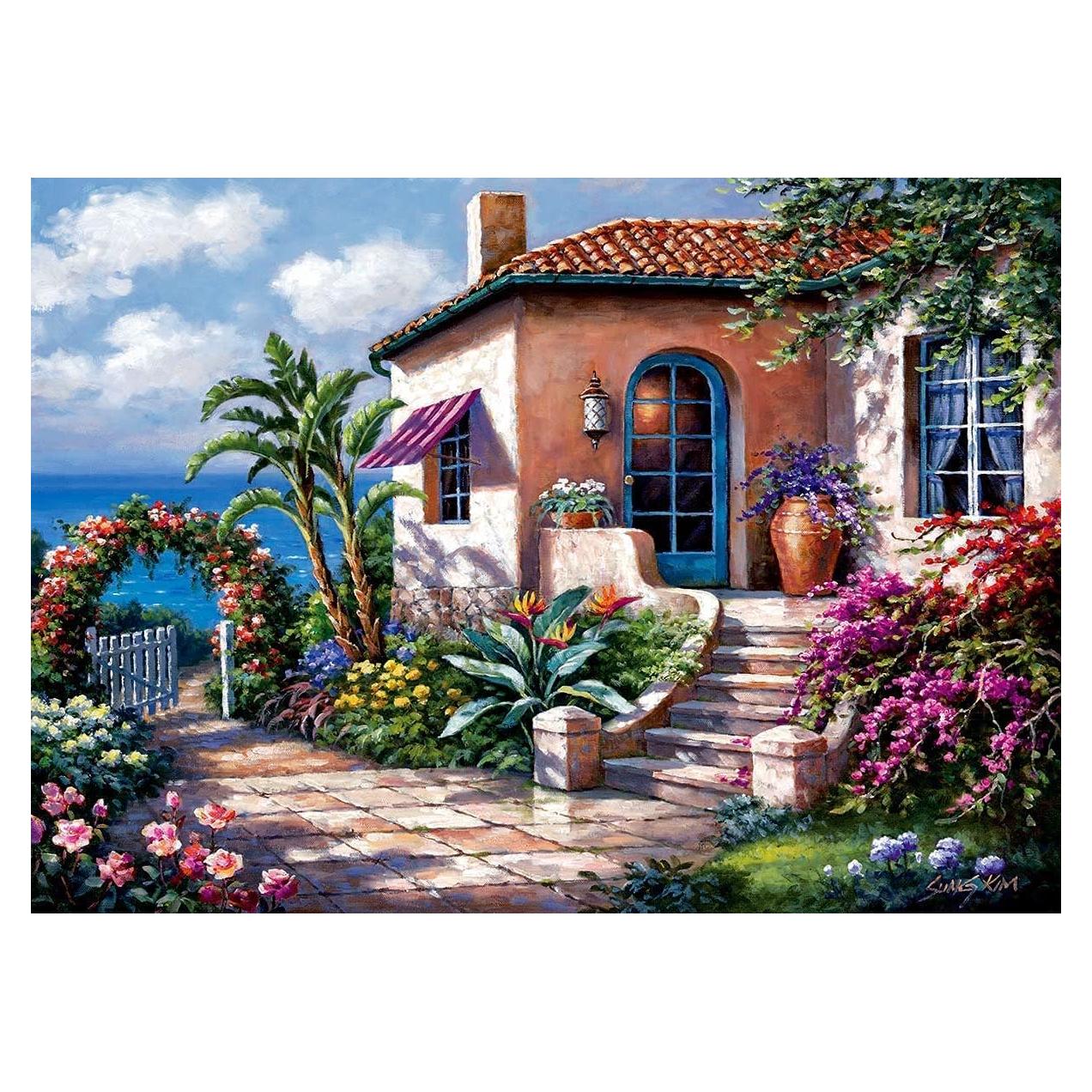 Rompecabezas 1000 Piezas Sung Kim - Cabaña Costera