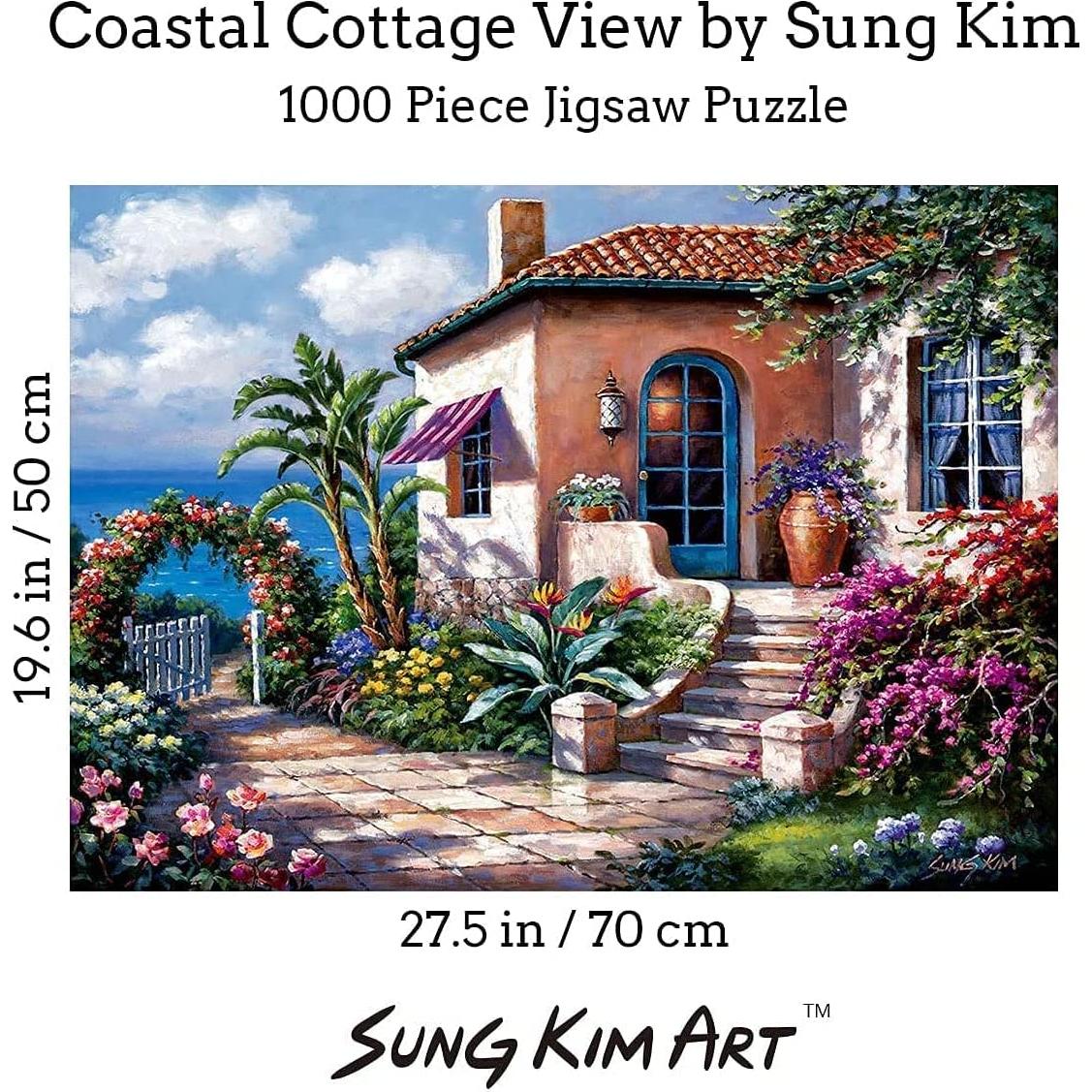 Rompecabezas 1000 Piezas Sung Kim - Cabaña Costera