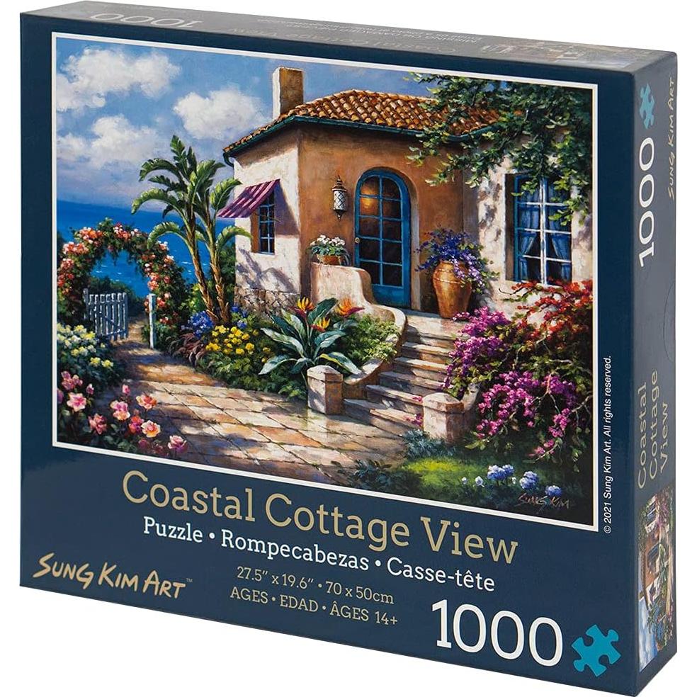 Rompecabezas 1000 Piezas Sung Kim - Cabaña Costera